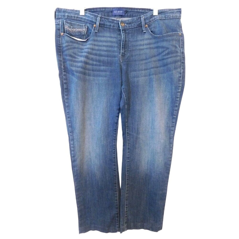 Levi's Bold Curve Boot Cut Blue Denim Jeans Women Size 20W / 36